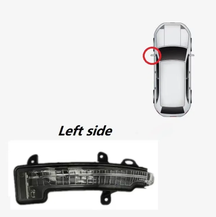

Для Geely Coolray 1.5Td 2018 2019 2020 2021 2022 2023 2024 индикатор бокового зеркала указатель поворота сигнальная лампа
