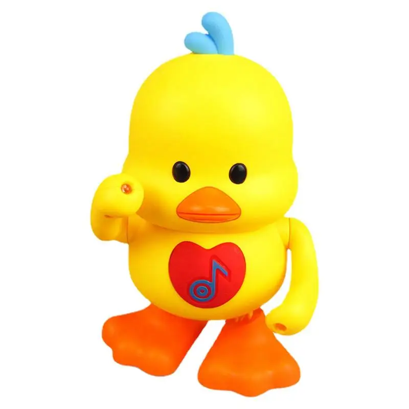 

Dancing Duck Toy Walking & Dancing Yellow Duck Toy Dancing Walking Yellow Duck Baby Toy Infant Light Up Toys Activity Center For
