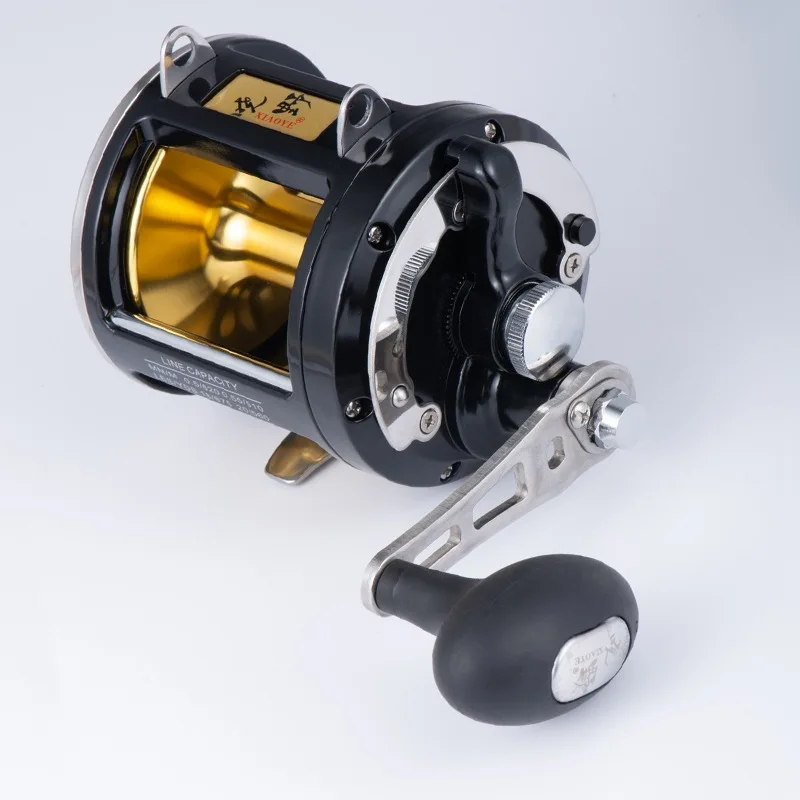 WOEN AG9000 boat fishing Baitcasting Reels 24kg braking force Heavy Trolling Wheel PE5/600M