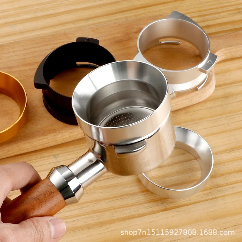 

51/53/58mm Espresso Coffee Dosing Ring Coffee Filter Replacement Ring Espresso Coffee Accessories For Brewing Bowls Coffee