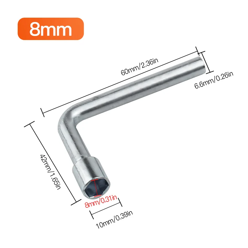 

Шестигранный гаечный ключ JIGONG 7-14 мм