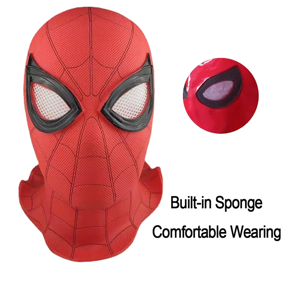 Латексная защитная маска для лица с героями Человека-паука возвращающаяся