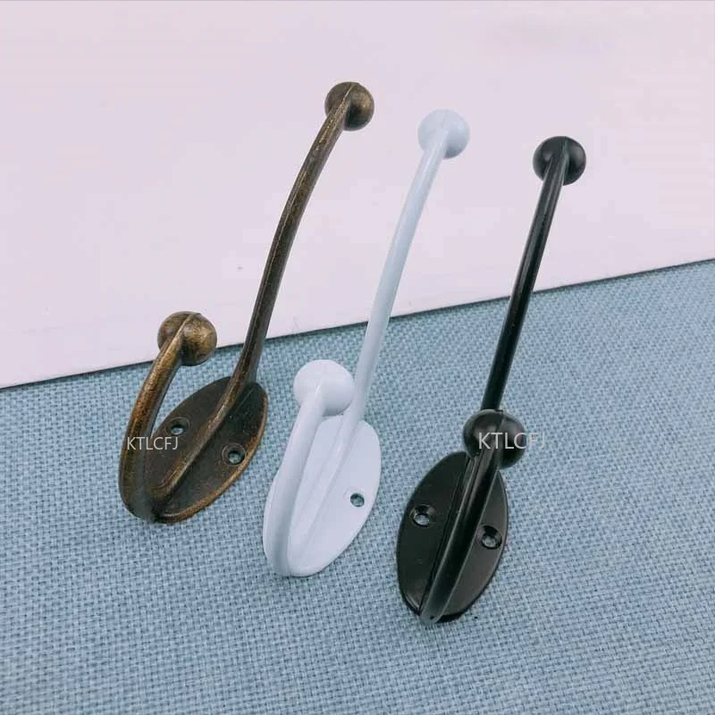 

1Pcs Retro Hook Furniture Hardware Antique Clothes Hook Hook Cabinet Wardrobe Hook Alloy Hook Super Strong Big Hook