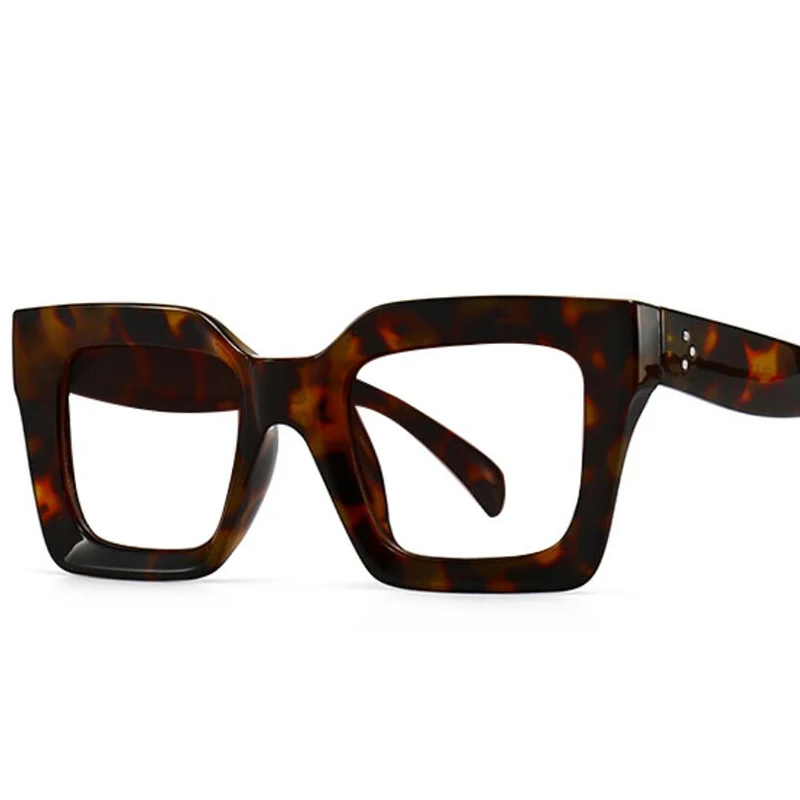 Винтажные большие квадратные очки для чтения с защитой от синего света женские и