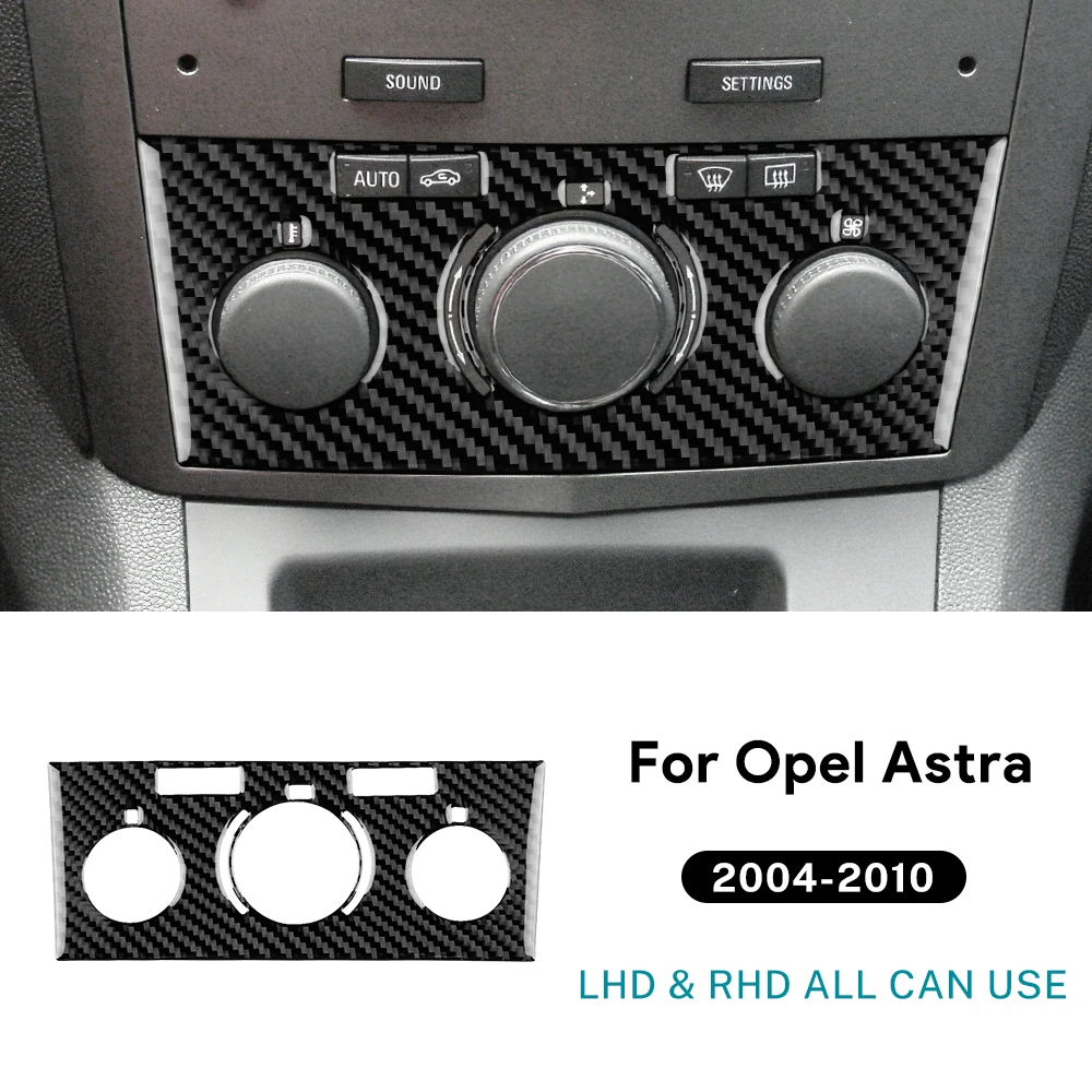 

Настоящая наклейка из мягкого углеродного волокна для Vauxhall Opel Astra H MK5 2004 2005 2006 2007 2008 2009 2010 LHD RHD Автомобильный CD AC Рамка Панель