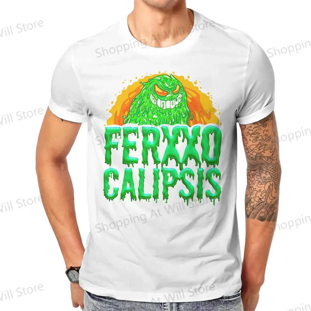 Топы из 100% хлопка Футболки унисекс с рисунком рэпера музыкального альбома феида