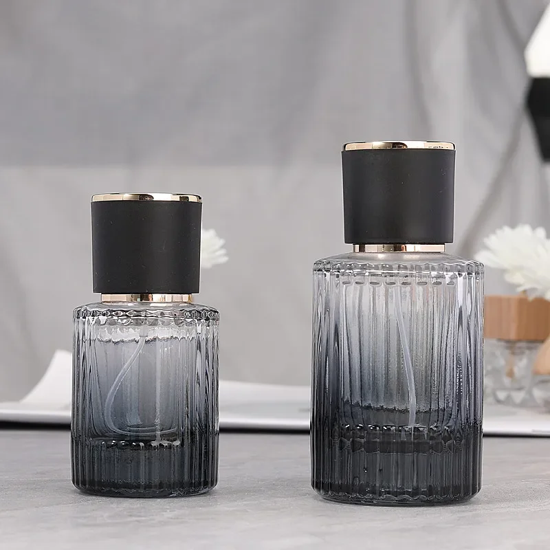 30 мл 50 черные зеленые флаконы для духов дорожные карманные стеклянные