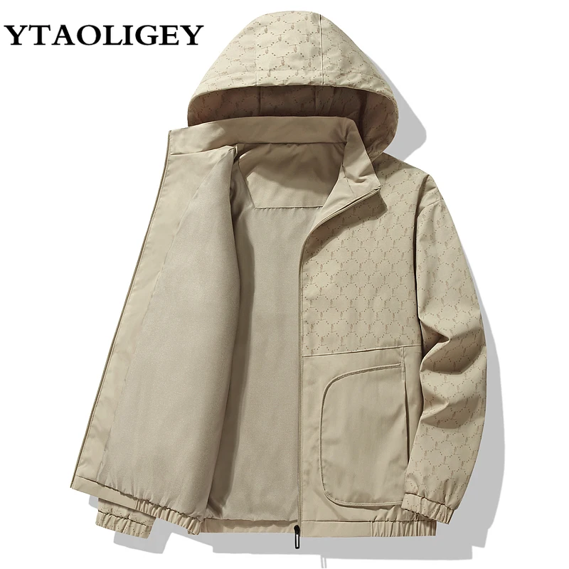 

Mens Hiking Jackets Windproof Windbreaker Camping Trekking Coats Men Outdoor Sports Zipper Detachable Hoodie Jacket Male Coat
