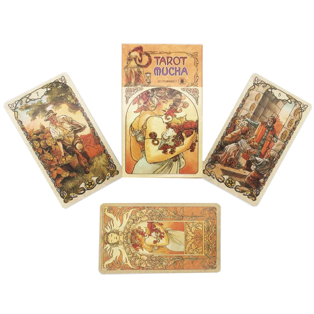 

Высококачественные карты Таро муха Таро игры 78 карт полная английская игра для друзей для вечевечерние Таро гадания Судьба Игра карточка