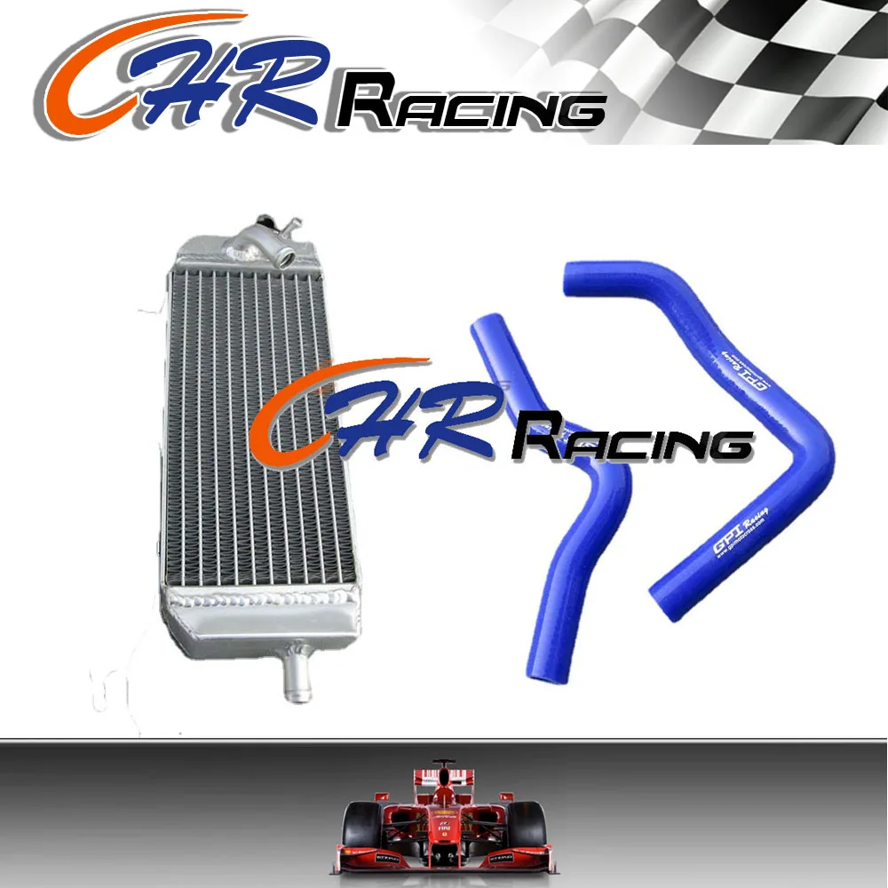 

Aluminum Radiator and Silicone Hose For Suzuki RM85 RM 85 2002-2015 2002 2003 2004 2005 2006 2007 2008 2009 2010 2011 2012 2013