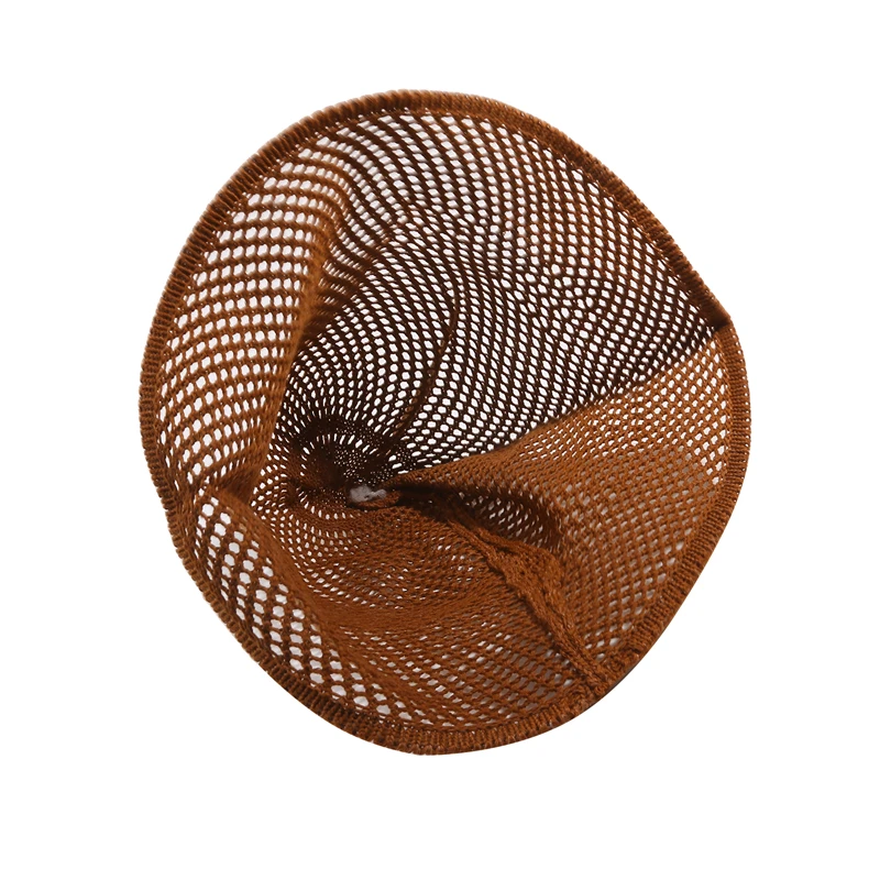 Панама женская с вырезами тонкая дышащая шляпа от солнца Пляжная Складная в