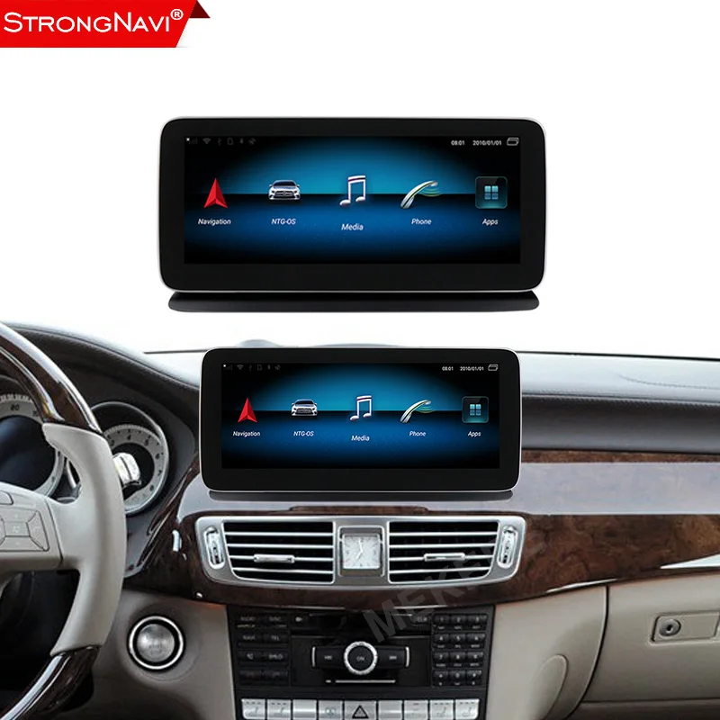 Автомобильный радиоприемник с экраном 1920*720P 2Din Android для Mercedes Benz CLS Class W218 2011-2017 BT Wi-Fi