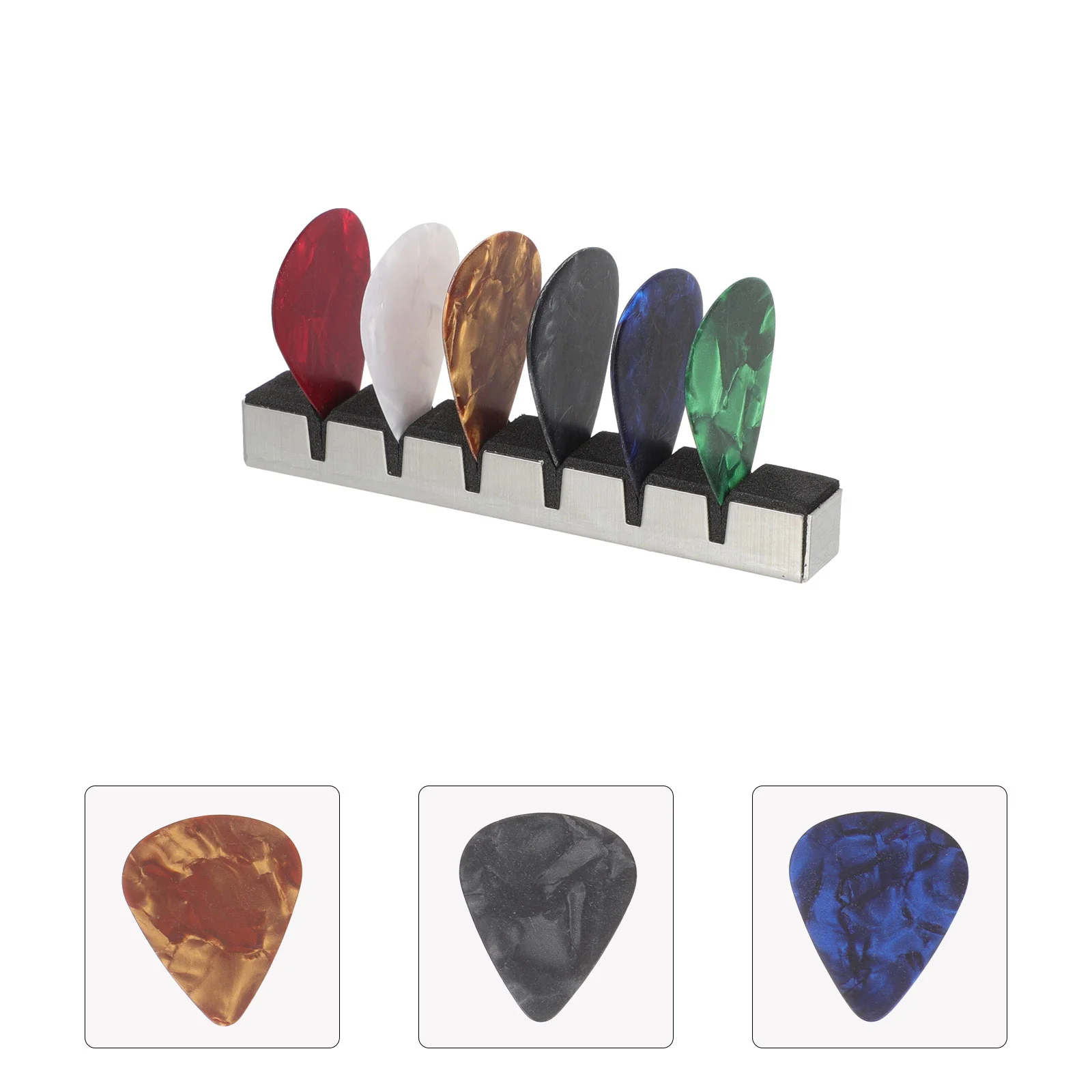 

Guitar Picks Bass Saddle Acoustic Silencer Ukulele Electric Accessories Classical Mute Finger Parts Musical String Tools