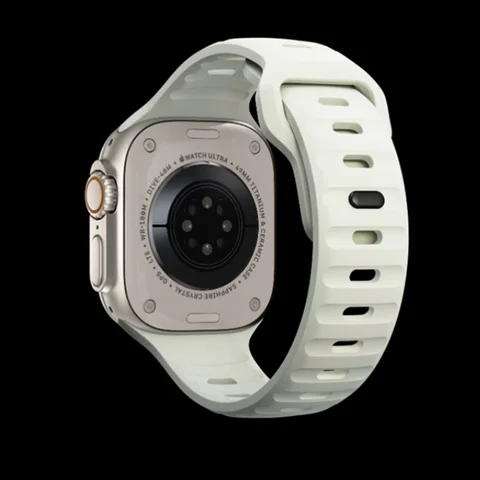 Светящийся силиконовый ремешок для Apple Watch