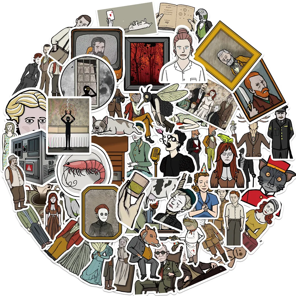 Наклейки «Иржавое озеро» для фанатов хамид исмайлов мертвое озеро повесть