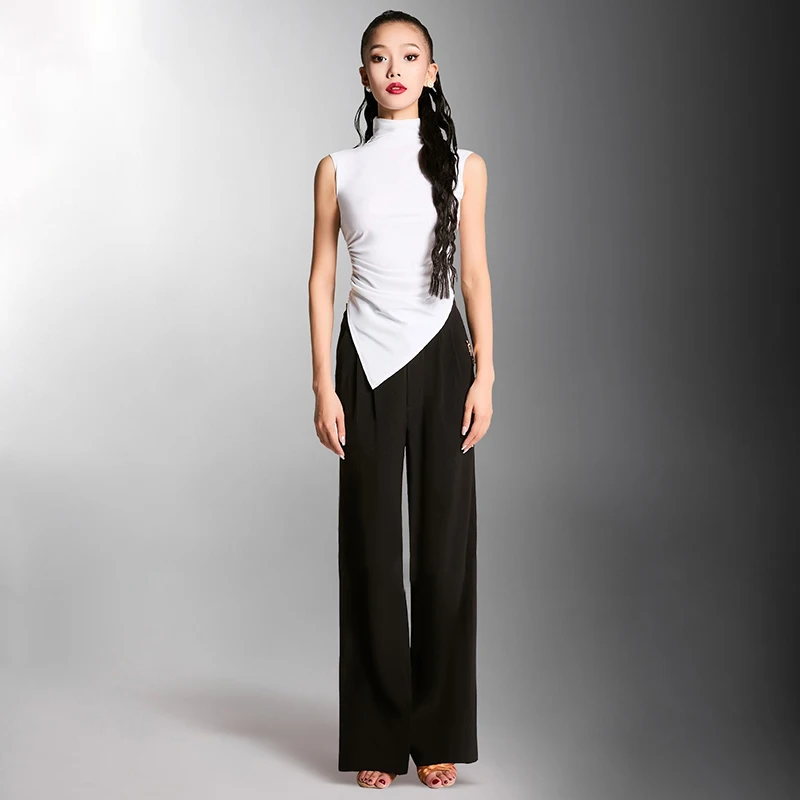 Женские тренировочные брюки для латинских танцев бальных взрослых одежда