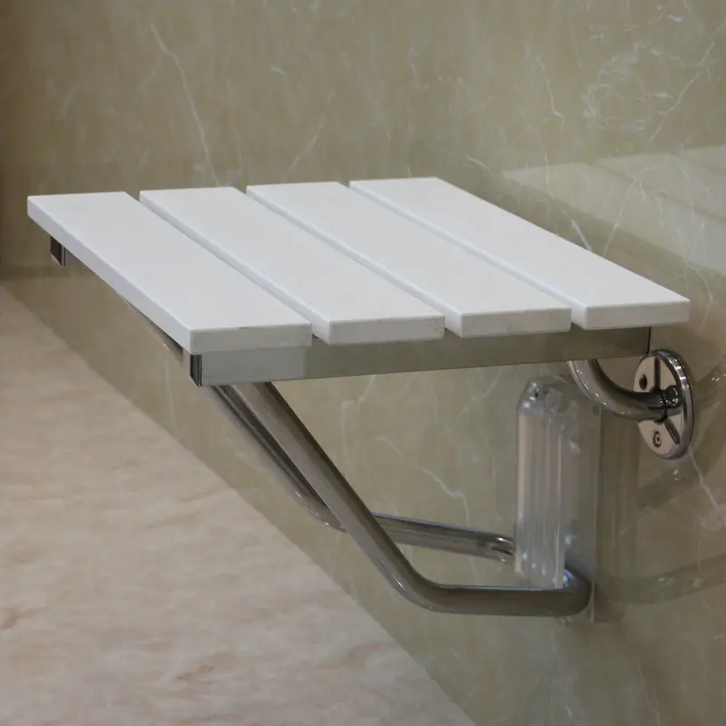 

Disabled Shower Panel Wall Mounted Elderly Multifunction Folding Wall Shower Seats Bathroom Cadeira Bathroom And Shower Chair