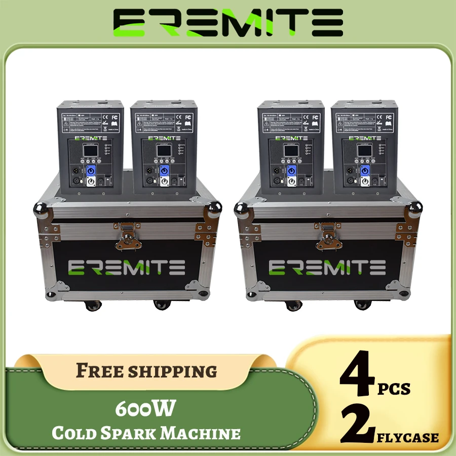 0 налог 4 шт. 600 Вт машина холодной искры свадьба фейерверк холодная Искра для