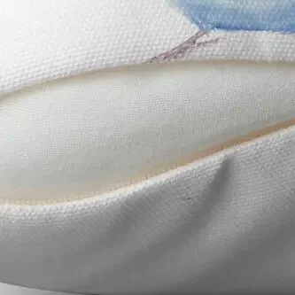 Синяя Подушка Louie в виде budgie наволочки Рождественская вышитая искусственная