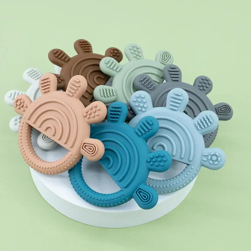 

New Free Silicone Molar Chewing Toys Infant Baby Health Teether Toys Baby Shower Gifts Nursing Oral Care Newborn Accessories