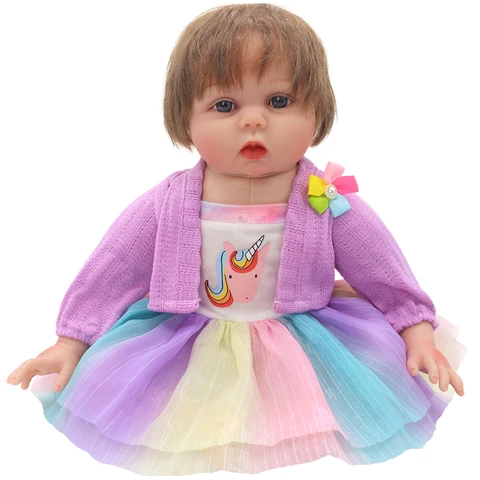 Одежда для куклы новорожденных, 50-55 см, 20-22 дюйма