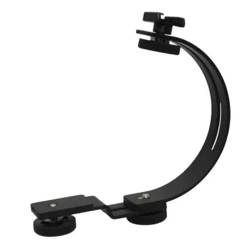 

Opteka VLB-1 "C" Shaped Adjustable Flash Bracket for DSLR and Mirrorless Cameras