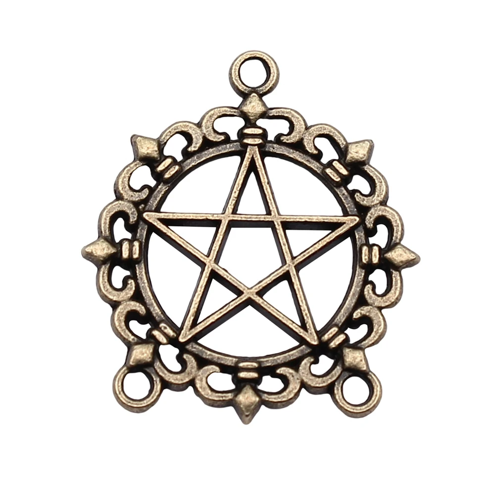 Разъем с пятиконечными звездами для изготовления ювелирных изделий аксессуары