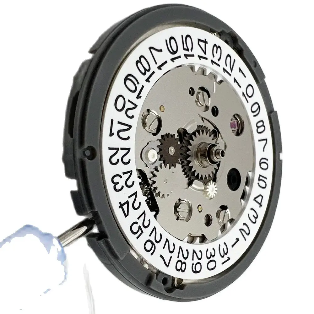 Механический механизм часов RICHUS NH34 GMT с автоматической датой и 3:00 высокоточный