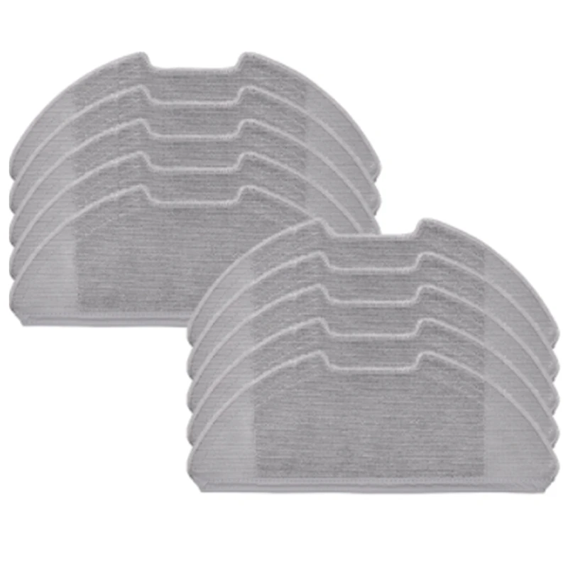 

10Pcs Washable Mop Cloth Rags Pad For Xiaomi Mi Robot Vacuum-Mop 2 Lite / Pro / MJSTL / MJST1SHW Robot Vacuum Cleaner