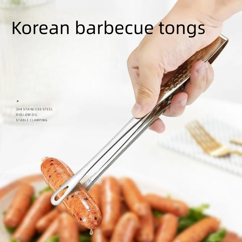 

BBQ Tongs Self-Standing Grill Tongs Non-Slip Cooking Utensils Stainless Steel Tongs for Serving Food, Salad, Camping, Barbecue,