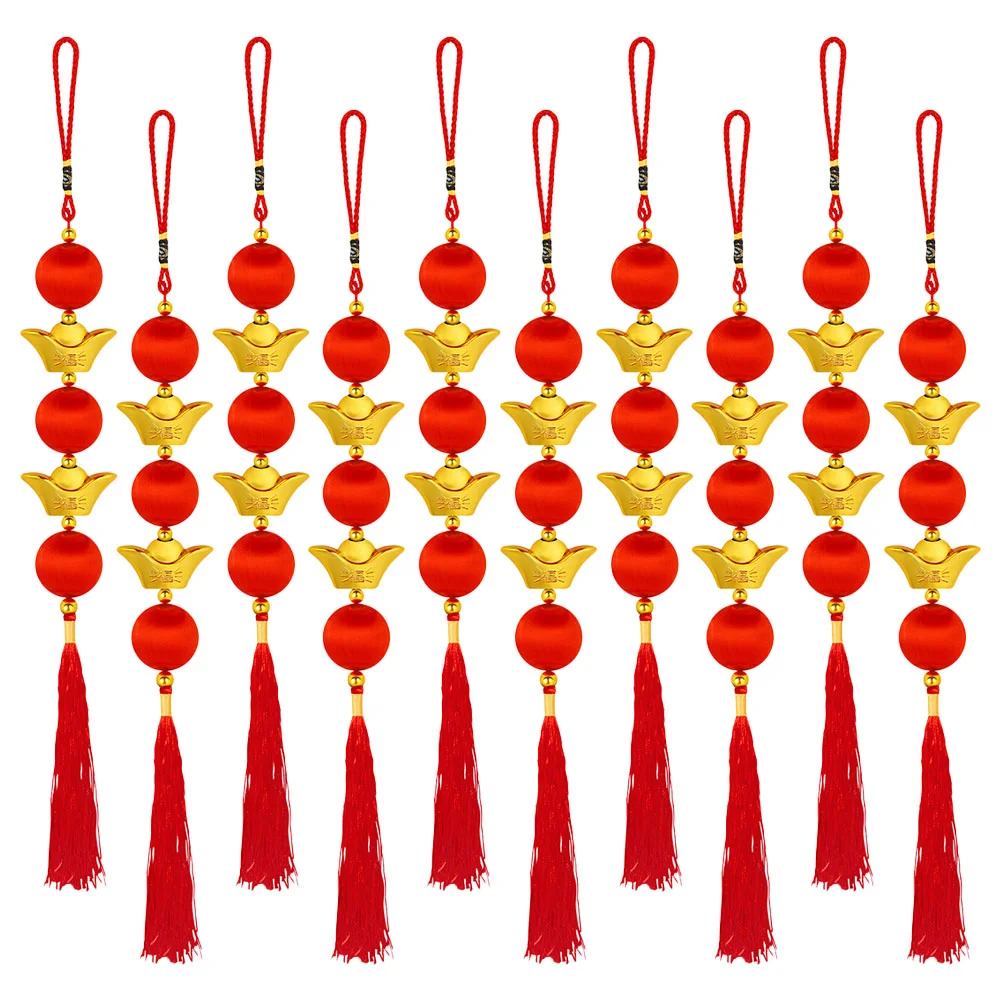 

Chinese Hanging Year Pendant Knot New Lucky Ornaments Festival Luck Good Ornament Decorations Spring Traditional Lanterns