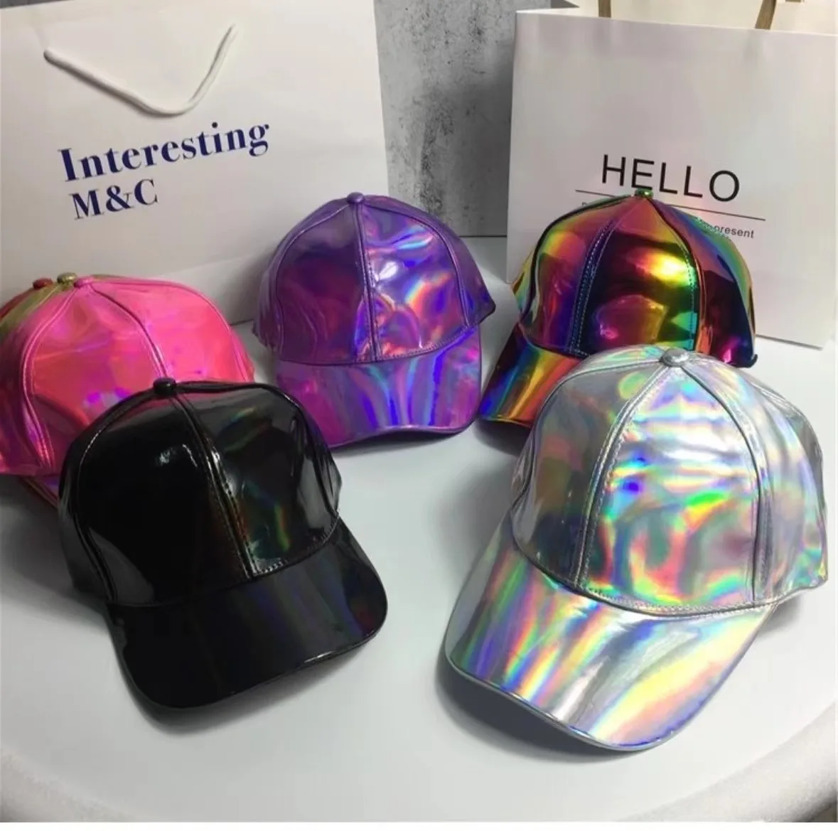 Кепка с лазерной остроконечностью универсальная бейсболка для мужчин и женщин