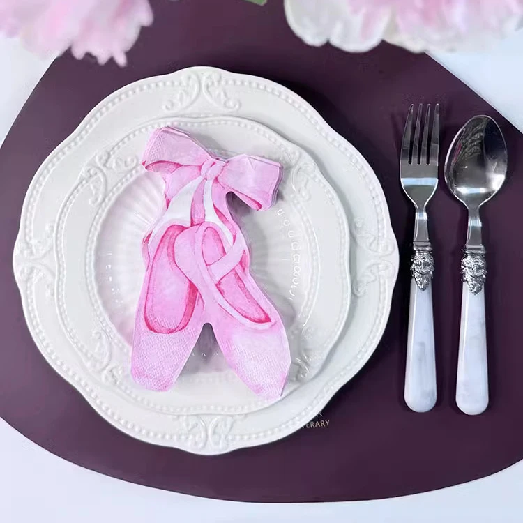 

Бумажные балетки для детей 20 шт.