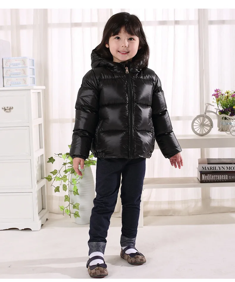 

Детский пуховик с гусиным пухом, теплое пальто из белого утиного пуха