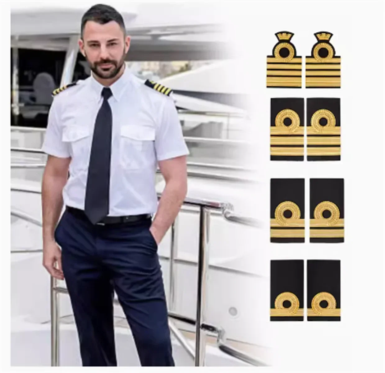 Значок на плечо из шкуры капитана Академии