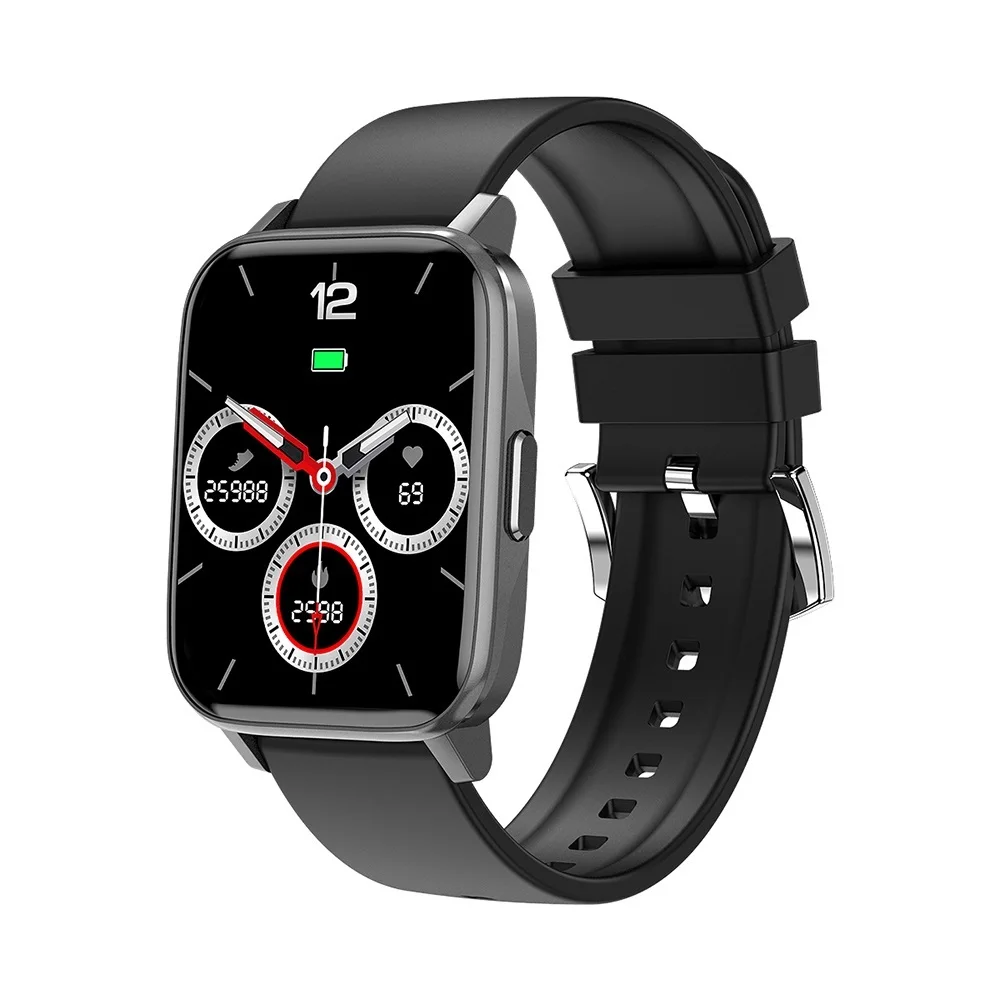 

2S 1.69" 2.5D Curved Screen Men Smart Watch Sport Fitness Heart Rate Tracker Blood Pressure IP68 Waterproof Smartwatch