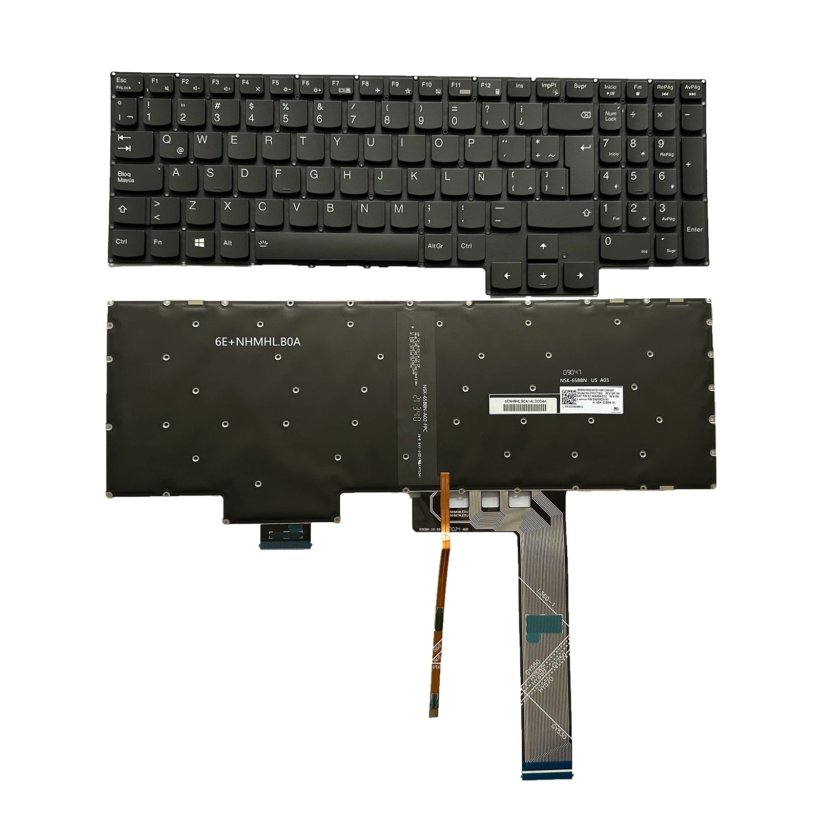 Клавиатура с подсветкой LA для Lenovo Legion Y7000 2020 R7000 Y7000P R7000P