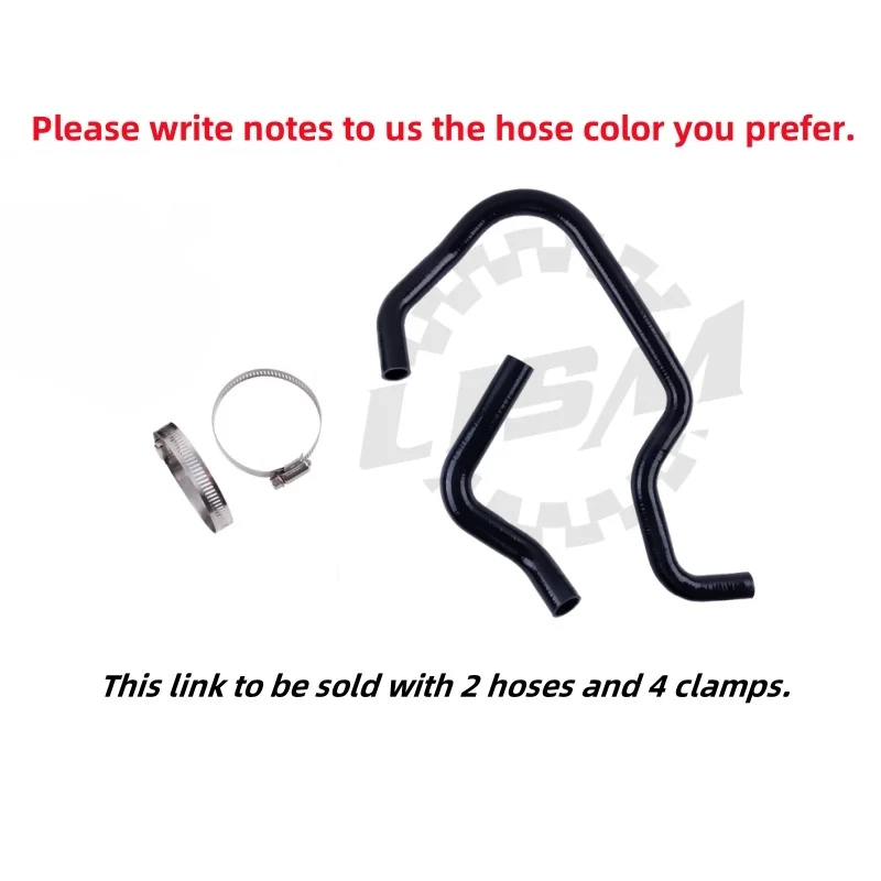 2 шт. для 1999-2006 Chevy Silverado GM Sierra Truck 1500 2500 3500 4.8L 5.3L 6.0L комплект силиконовых шлангов