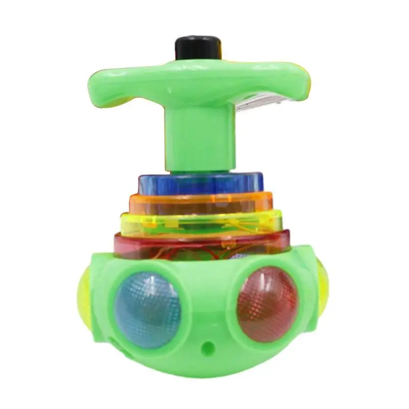 

Children Electric Laser Color Flash LED Light Toy Music Gyro Top Spinner Spinning Classic Toys Board Game Kids Toy