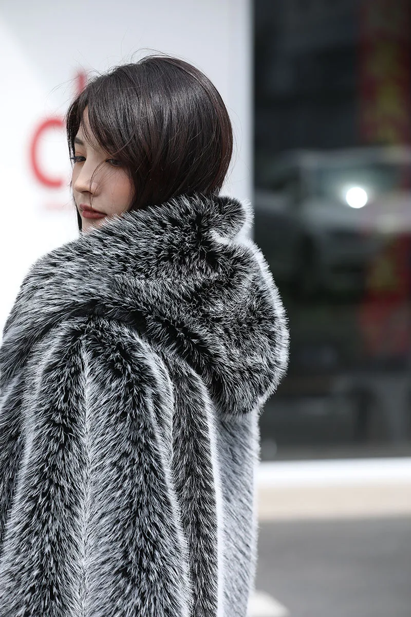 NoEnName_Null Recommend Coats Women's Winter Coats 2022 Fur Mink Fur Thick Winter High Street Other Slim Real Fur Fur Coat Women