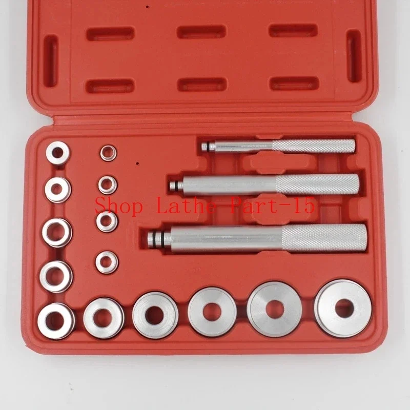 17-компл. cuscinetto ruota Race Seal Bush Driver Master Tool Kit asse in alluminio installa rimuovi
