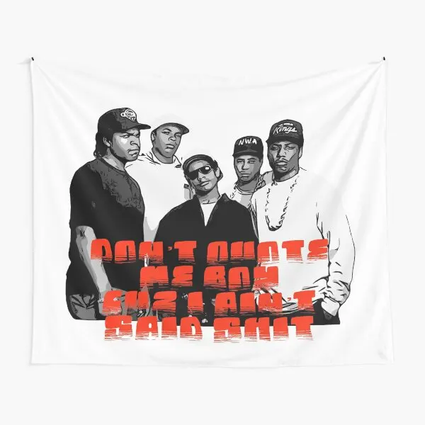 Nwa Tee Толстовка Eazy E Icecube Гобелен Art Йога Печатный Коврик Красивое Полотенце Для