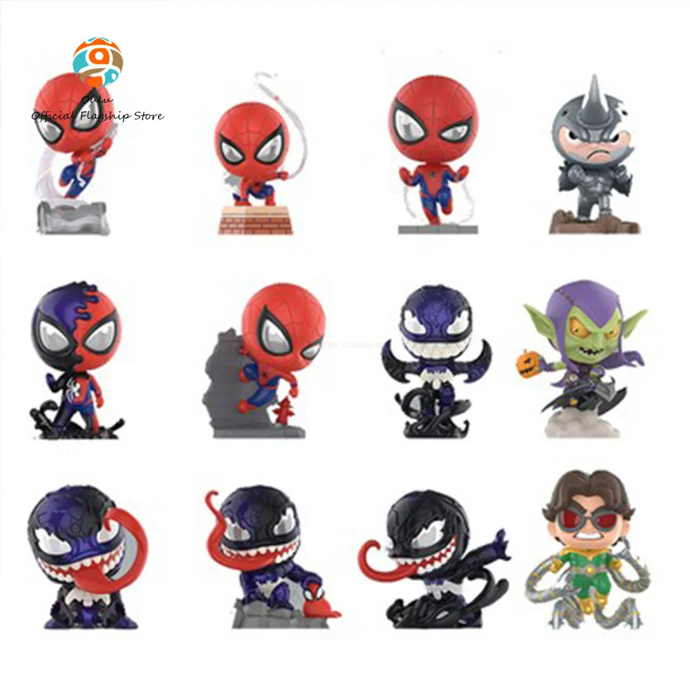 Iron Spider Man Ps4 Action Figure Kawaii Cute Pvc Model Doll Collection Ornaments	Toys Gifts
