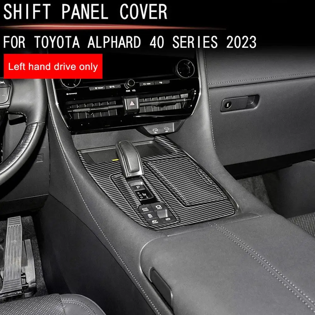 

For Alphard Vellfire 40 Series 2023 2024+ Special Sticker For Left-hand Drive With Gear Panel Decoration Interior P Q2o6
