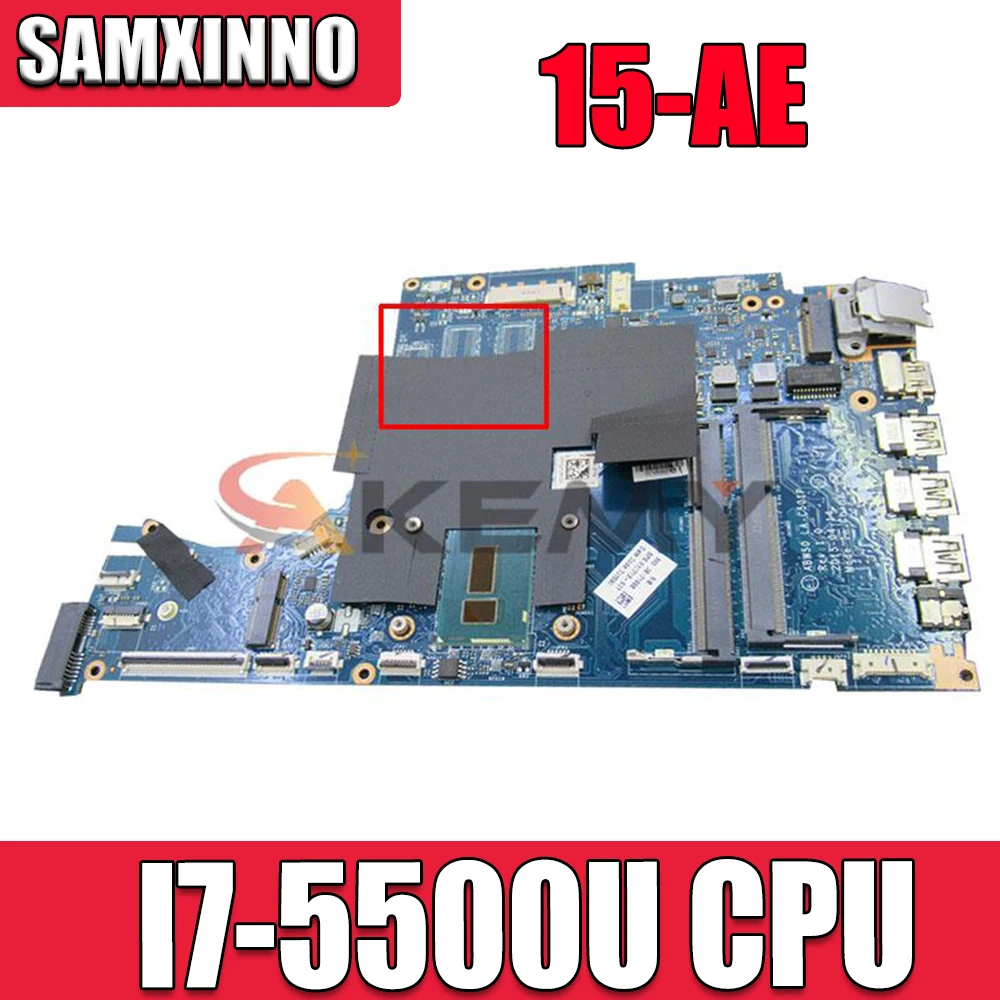 

FOR HP ENVY 15-AE ABW50 Laptop Motherboard 812713-601 812713-001 812713-501 LA-C501P REV 1.0 W/ I7-5500U CPU