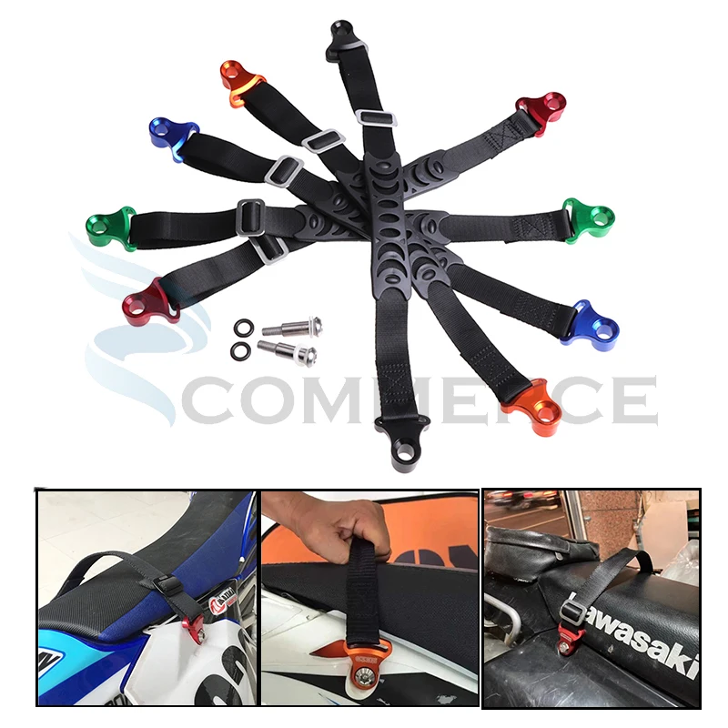 

Motorcycle Universal Seat Rescue Belt Cushion C1 Rear Lift Strap Pull Sling For HONDA YAMAHA KAWASAKI SUZUKI Dirt Bike Enduro