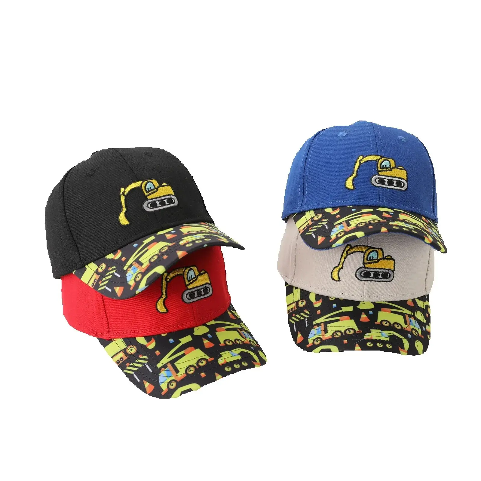 Doitbest весенние бейсбольные кепки для мальчиков экскаватор граффити детские