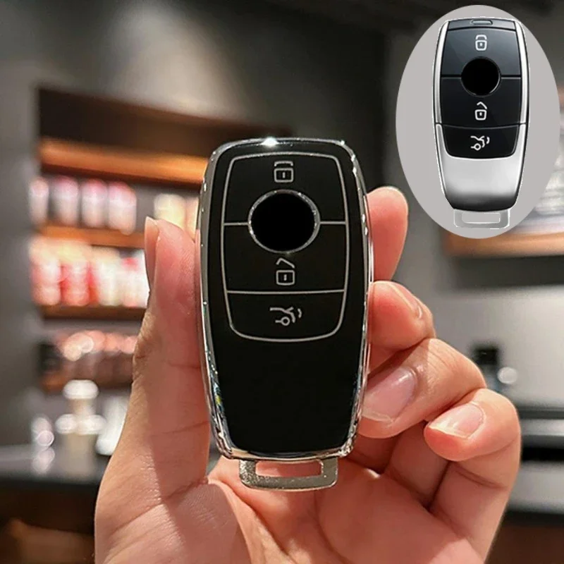 

Модный чехол из ТПУ для автомобильного ключа с дистанционным управлением для Mercedes Benz A C E S G Class GLC CLE CLA GLB GLS W177 W205 W213 W222 X167