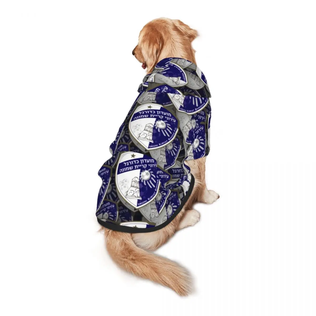 

Hapoel Ironi Kiryat Shmona Fc Medium and Large Pet Dog Wear Hoodies Puppy Costume Winter Cloth Sweaters Sweatshirts Hoodie