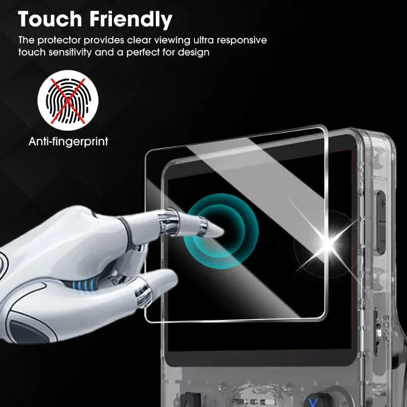 Закаленное стекло с твердостью 9H для R36S 3 5-дюймовый плеер защитные пленки HD